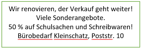 0. Sie möchten heute Mittag nicht kochen.