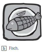 3. Was isst die Frau im Restaurant?
