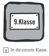 4. In welche Klasse geht Frau Hegers Sohn?